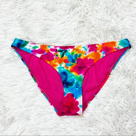 Body Glove Volcano Pink Multi Bikini Bottoms Size Small - Picture 4 of 6